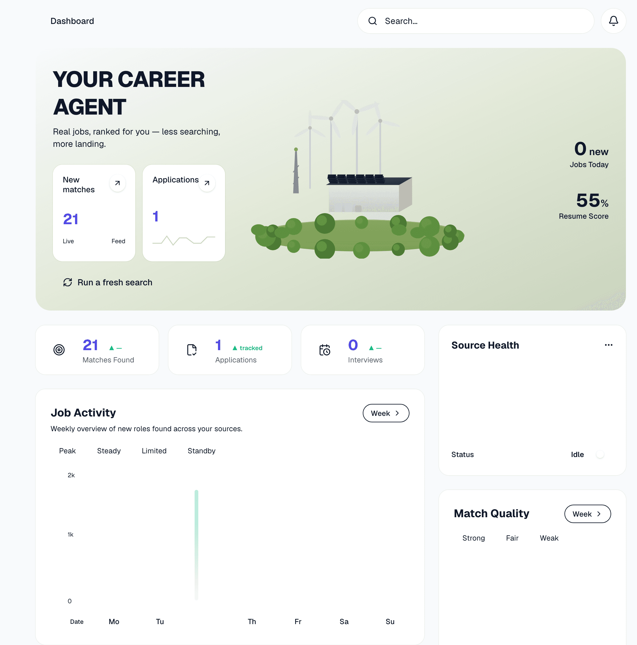 Find opportunities without endless searching — Applyqik screenshot